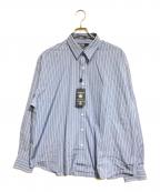 POLO RALPH LAUREN×THOMAS MASONポロ・ラルフローレン×トーマスメイソン）の古着「ストライプシャツ」｜ネイビー