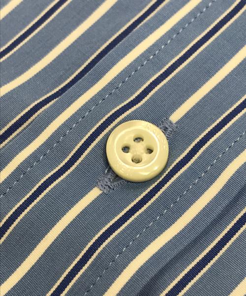 POLO RALPH LAUREN（ポロ・ラルフローレン）POLO RALPH LAUREN (ポロ・ラルフローレン) THOMAS MASON (トーマスメイソン) ストライプシャツ ネイビー サイズ:Mの古着・服飾アイテム