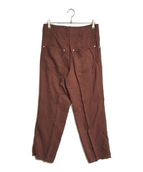 JUNIOR GAULTIER（ジュニアゴルチエ）JUNIOR GAULTIER (ジュニアゴルチエ) パンツ レッド サイズ:48の古着・服飾アイテム