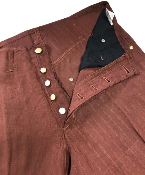 JUNIOR GAULTIER（ジュニアゴルチエ）JUNIOR GAULTIER (ジュニアゴルチエ) パンツ レッド サイズ:48の古着・服飾アイテム