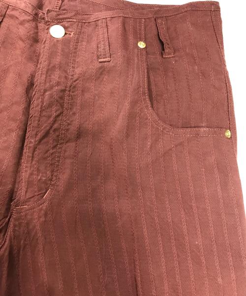 JUNIOR GAULTIER（ジュニアゴルチエ）JUNIOR GAULTIER (ジュニアゴルチエ) パンツ レッド サイズ:48の古着・服飾アイテム