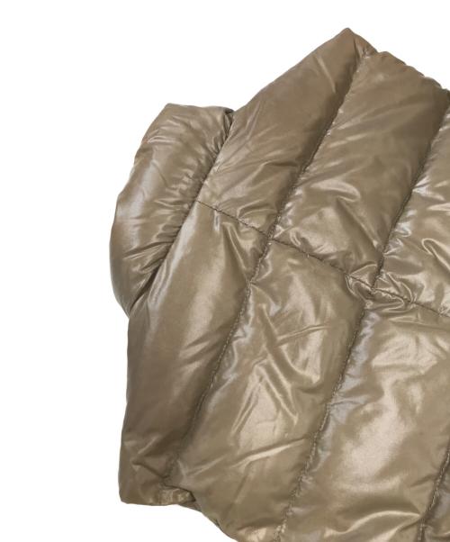 MONCLER（モンクレール）MONCLER (モンクレール) ダウンベスト ブラウン サイズ:2の古着・服飾アイテム