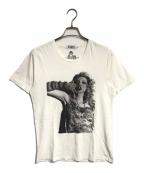 Hysteric Glamourヒステリックグラマー）の古着「フォトプリントTシャツ」｜ホワイト