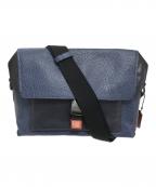 COACHコーチ）の古着「MANHATTAN BIKE BAG」｜ブルー