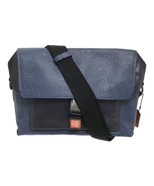 COACH（コーチ）COACH (コーチ) MANHATTAN BIKE BAG ブルー サイズ:不明の古着・服飾アイテム