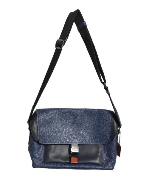 COACH（コーチ）COACH (コーチ) MANHATTAN BIKE BAG ブルー サイズ:不明の古着・服飾アイテム