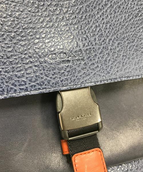 COACH（コーチ）COACH (コーチ) MANHATTAN BIKE BAG ブルー サイズ:不明の古着・服飾アイテム
