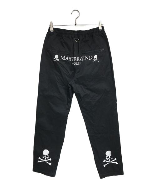 Mastermind WORLD（マスターマインド ワールド）Mastermind WORLD (マスターマインド ワールド) スカルロゴイージーパンツ ブラック サイズ:Lの古着・服飾アイテム