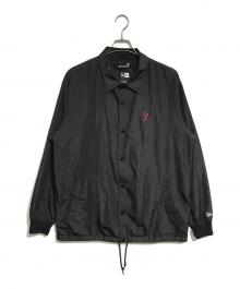 GROUND Y×New Era（グラウンドワイ×ニューエラ）の古着「コーチジャケット」｜ブラック