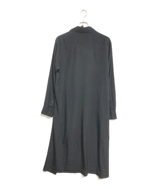 GROUND Y（グラウンドワイ）GROUND Y (グラウンドワイ) ロングシャツ ブラック サイズ:SIZE3の古着・服飾アイテム