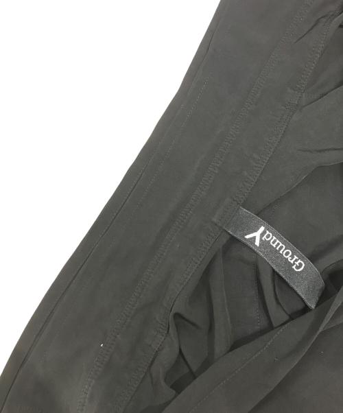GROUND Y（グラウンドワイ）GROUND Y (グラウンドワイ) ロングシャツ ブラック サイズ:SIZE3の古着・服飾アイテム