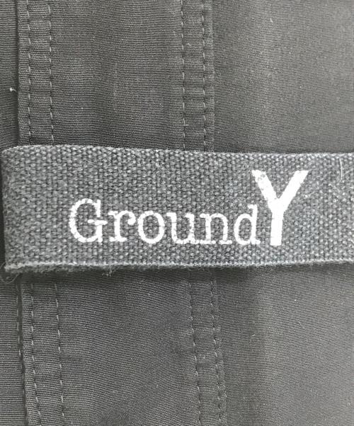 GROUND Y（グラウンドワイ）GROUND Y (グラウンドワイ) ロングシャツ ブラック サイズ:SIZE3の古着・服飾アイテム