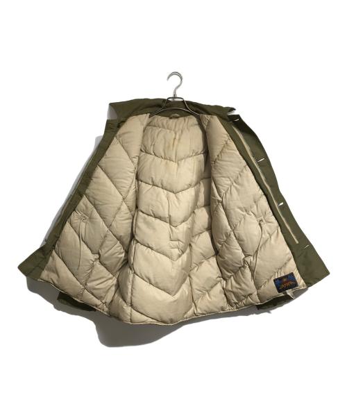Eddie Bauer（エディーバウアー）Eddie Bauer (エディーバウアー) ダウンジャケット グリーン サイズ:表記なしの古着・服飾アイテム