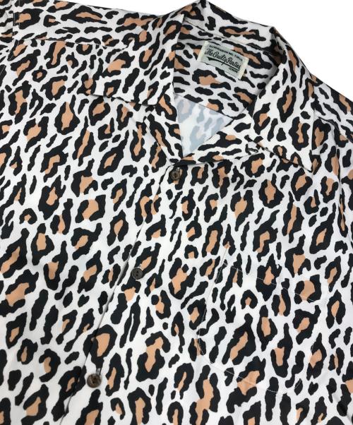 WACKO MARIA（ワコマリア）WACKO MARIA (ワコマリア) レオパードレーヨンシャツ ベージュ サイズ:Lの古着・服飾アイテム