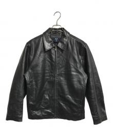 GAP（ギャップ）の古着「レザージャケット」｜ブラック