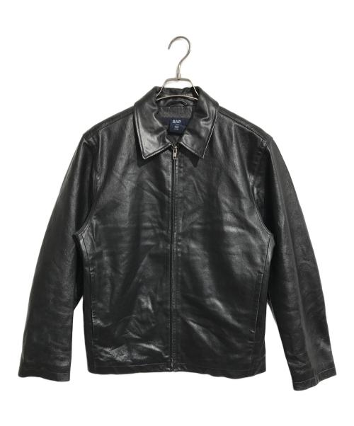 GAP（ギャップ）GAP (ギャップ) レザージャケット ブラック サイズ:Sの古着・服飾アイテム