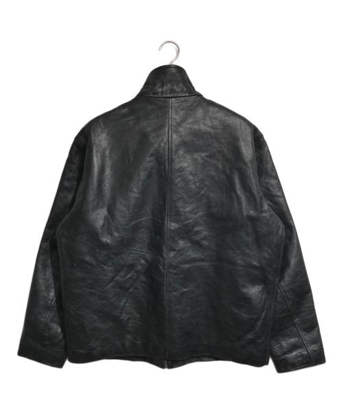 GAP（ギャップ）GAP (ギャップ) レザージャケット ブラック サイズ:Lの古着・服飾アイテム