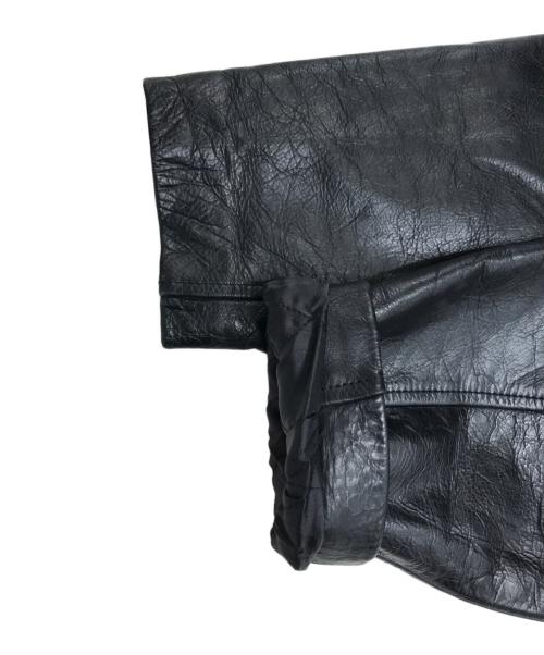 GAP（ギャップ）GAP (ギャップ) レザージャケット ブラック サイズ:Lの古着・服飾アイテム