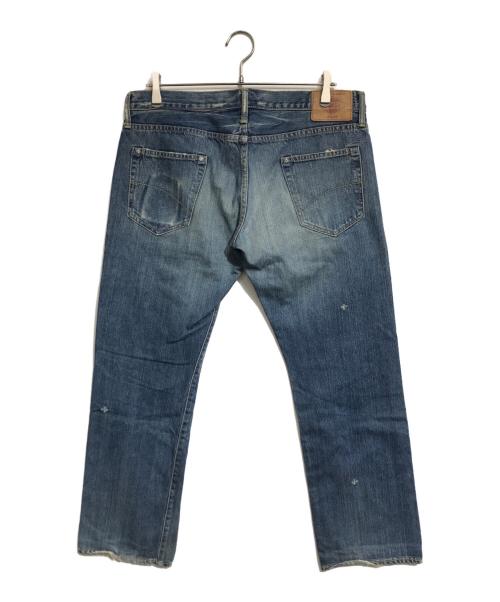 Hysteric Glamour（ヒステリックグラマー）Hysteric Glamour (ヒステリックグラマー) 小窓スタッズデニムパンツ インディゴ サイズ:34の古着・服飾アイテム