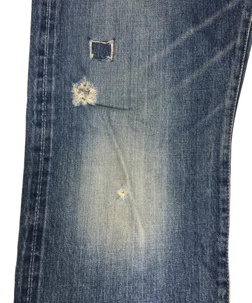 Hysteric Glamour（ヒステリックグラマー）Hysteric Glamour (ヒステリックグラマー) 小窓スタッズデニムパンツ インディゴ サイズ:34の古着・服飾アイテム