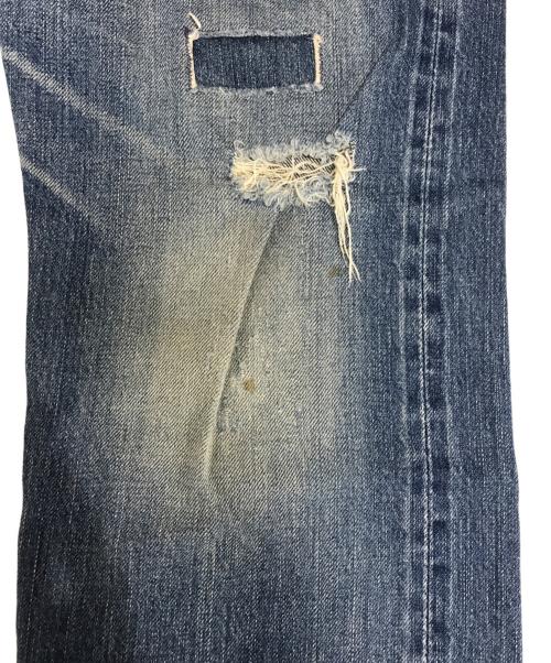 Hysteric Glamour（ヒステリックグラマー）Hysteric Glamour (ヒステリックグラマー) 小窓スタッズデニムパンツ インディゴ サイズ:34の古着・服飾アイテム