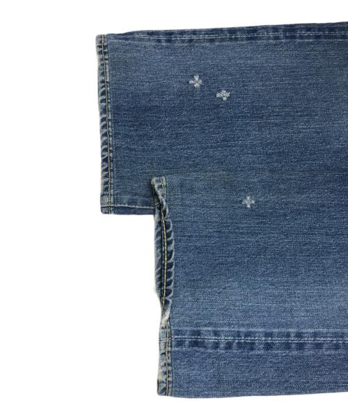 Hysteric Glamour（ヒステリックグラマー）Hysteric Glamour (ヒステリックグラマー) 小窓スタッズデニムパンツ インディゴ サイズ:34の古着・服飾アイテム