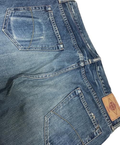 Hysteric Glamour（ヒステリックグラマー）Hysteric Glamour (ヒステリックグラマー) 小窓スタッズデニムパンツ インディゴ サイズ:34の古着・服飾アイテム