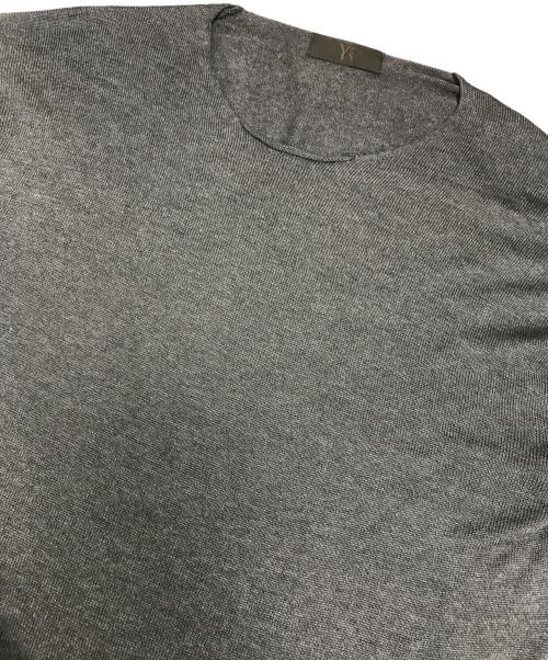 Y's（ワイズ）Y's (ワイズ) シルクカシミヤニット グレー サイズ:2の古着・服飾アイテム