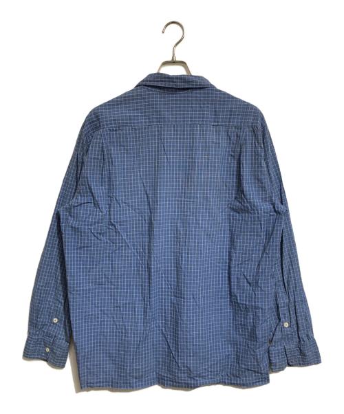 stussy（ステューシー）stussy (ステューシー) チェックシャツ ブルー サイズ:Lの古着・服飾アイテム