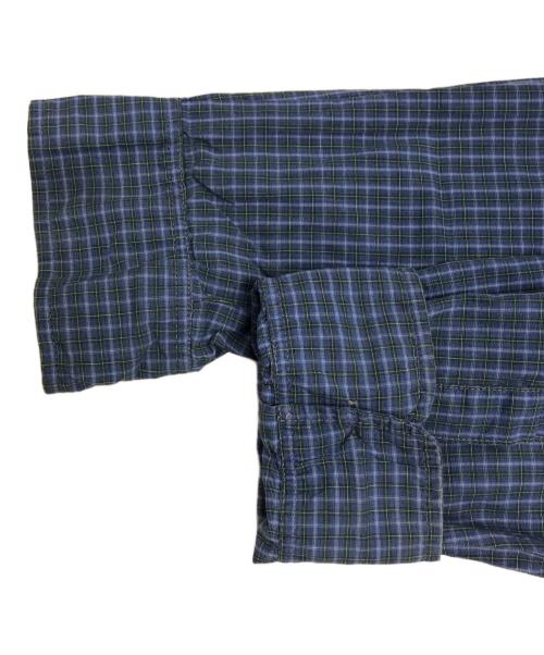 stussy（ステューシー）stussy (ステューシー) チェックシャツ ブルー サイズ:Lの古着・服飾アイテム