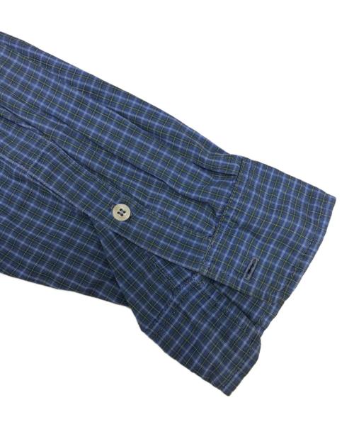 stussy（ステューシー）stussy (ステューシー) チェックシャツ ブルー サイズ:Lの古着・服飾アイテム