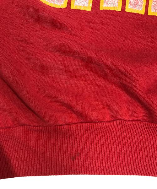 Champion（チャンピオン）Champion (チャンピオン) ラグランスウェット レッド サイズ:Mの古着・服飾アイテム