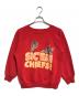 Champion（チャンピオン）の古着「ラグランスウェット」｜レッド