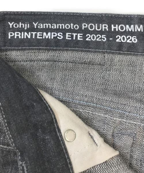 NEIGHBORHOOD（ネイバーフッド）NEIGHBORHOOD (ネイバーフッド) YOHJI YAMAMOTO (ヨウジヤマモト) デニムパンツ ブラック サイズ:Lの古着・服飾アイテム