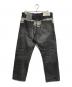 NEIGHBORHOOD (ネイバーフッド) YOHJI YAMAMOTO (ヨウジヤマモト) デニムパンツ ブラック サイズ:L：70000円