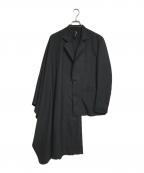 GROUND Yグラウンドワイ）の古着「Cloak docking jacket」｜ブラック