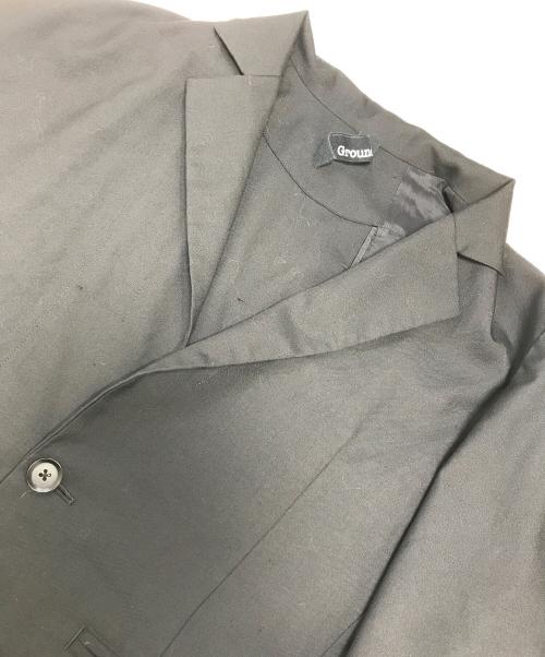 GROUND Y（グラウンドワイ）GROUND Y (グラウンドワイ) Cloak docking jacket ブラック サイズ:3の古着・服飾アイテム