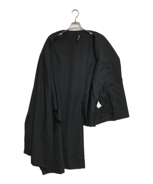 GROUND Y（グラウンドワイ）GROUND Y (グラウンドワイ) Cloak docking jacket ブラック サイズ:3の古着・服飾アイテム