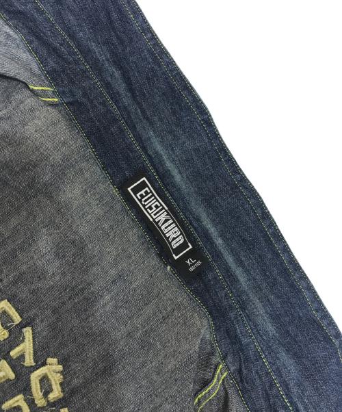 EVISU（エヴィス）EVISU (エヴィス) デニムシャツ インディゴ サイズ:XLの古着・服飾アイテム