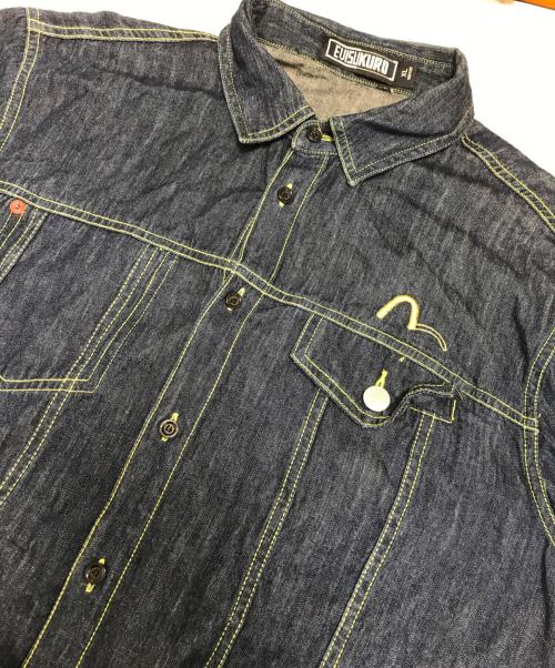 EVISU（エヴィス）EVISU (エヴィス) デニムシャツ インディゴ サイズ:XLの古着・服飾アイテム