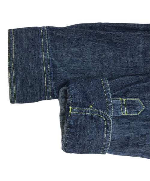 EVISU（エヴィス）EVISU (エヴィス) デニムシャツ インディゴ サイズ:XLの古着・服飾アイテム