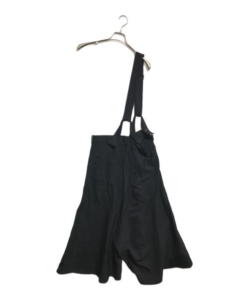 GROUND Y（グラウンドワイ）GROUND Y (グラウンドワイ) ウールギャバジンパンツ ブラック サイズ:3の古着・服飾アイテム
