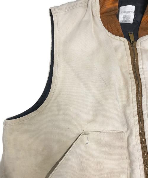 CarHartt（カーハート）CarHartt (カーハート) ダックベスト ブラウン サイズ:不明の古着・服飾アイテム