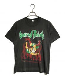 バンドTシャツ（バンドTシャツ）の古着「80s Sacred Reich(セイクレッド・ライク) バンドTシャツ」｜グレー