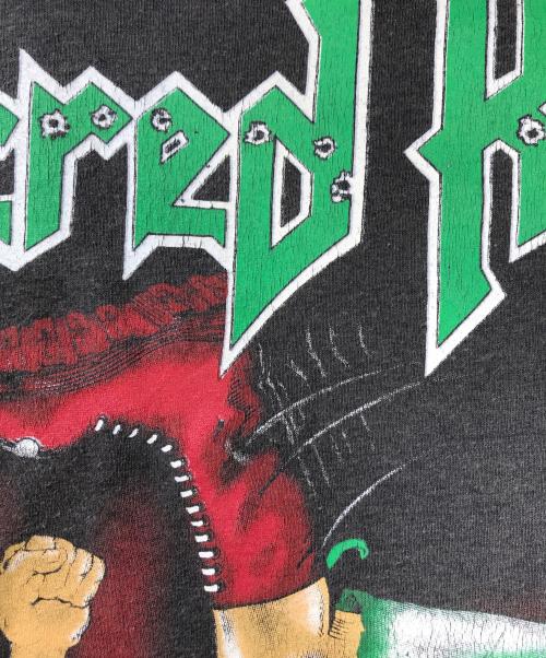 バンドTシャツ（バンドTシャツ）バンドTシャツ (バンドTシャツ) 80s Sacred Reich(セイクレッド・ライク) バンドTシャツ グレー サイズ:XLの古着・服飾アイテム