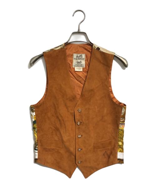 HERMES（エルメス）HERMES (エルメス) ベスト ベージュ サイズ:44の古着・服飾アイテム