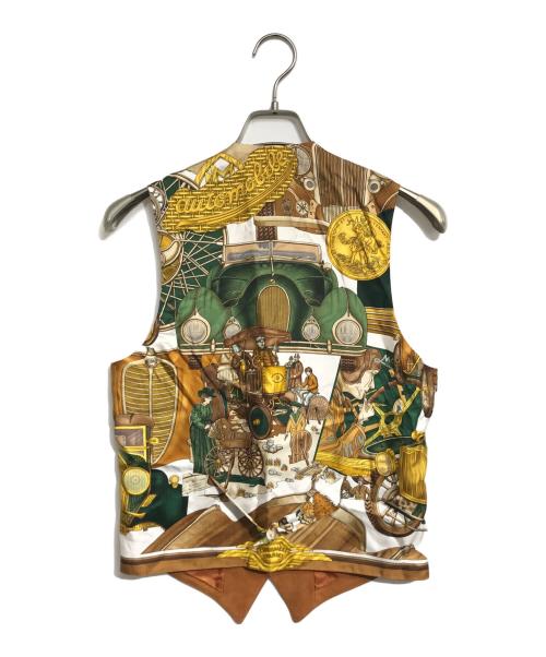 HERMES（エルメス）HERMES (エルメス) ベスト ベージュ サイズ:44の古着・服飾アイテム