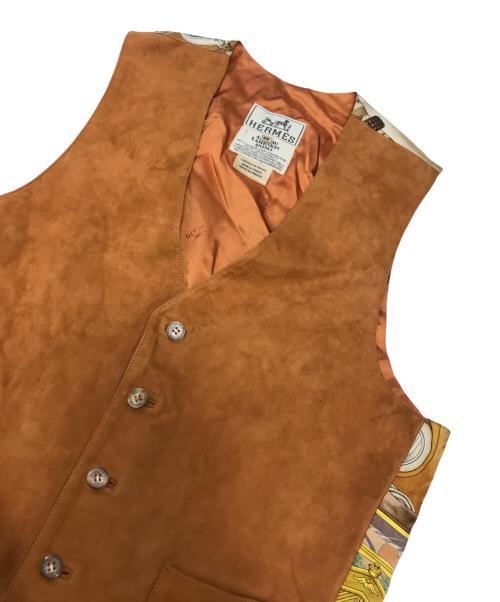 HERMES（エルメス）HERMES (エルメス) ベスト ベージュ サイズ:44の古着・服飾アイテム