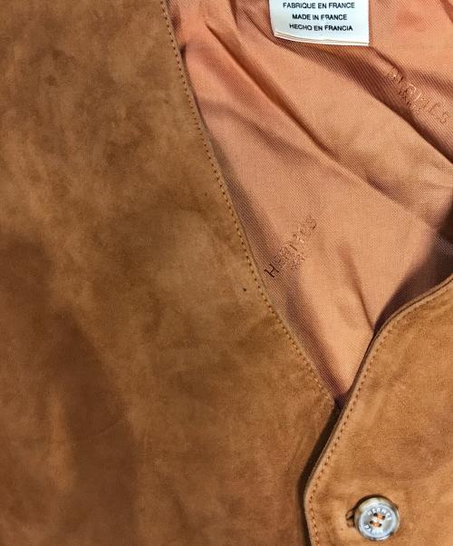 HERMES（エルメス）HERMES (エルメス) ベスト ベージュ サイズ:44の古着・服飾アイテム