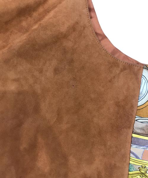HERMES（エルメス）HERMES (エルメス) ベスト ベージュ サイズ:44の古着・服飾アイテム